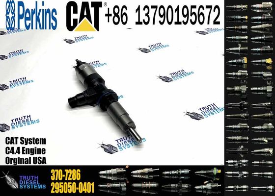 Injector 1PCS 370-7286 295050-0410 295050-0411 Fits For Caterpillar C4.4 Engine Excavator 316EL 318EL CW34 430F 450F