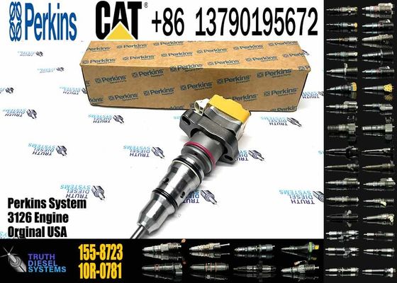 Excavator Spare Parts 222-5966 191-3005 155-1819 Diesel Fuel Injector 2225966 1913005 1551819 For CAT Excavator 3126B Engine