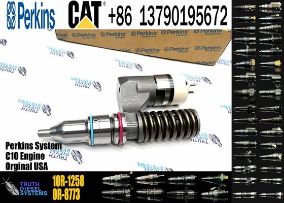 Excavator Parts C10 Engine Injector 10R-1258 CH12082 10RO963 212-3463 137-2500 Fuel Injector for Excavator