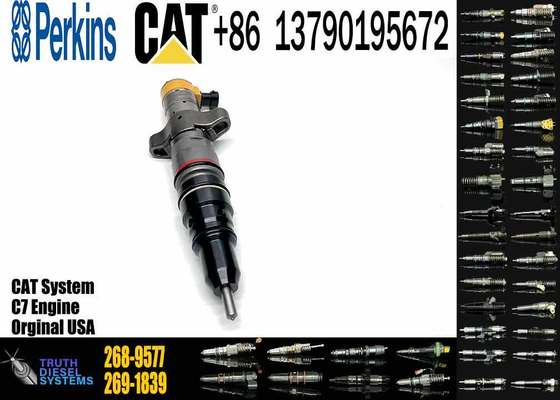 For CAT Fuel Injector 268-9577 New Condition 238-8901 for C7 Engine for E320D and E330D Excavator Diesel Fuel