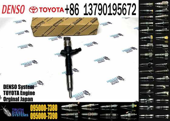 Diesel Fuel Injector Common Rail Injector 23670-09060 095000-5930 095000-7380 095000-593# for Toyota Hiace Hilux