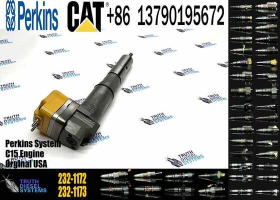Brand-New CAT174-7526 232-1172 Diesel Injector for 3412 Engine Construction Machinery Parts with 1 Year Warranty