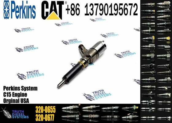 Diesel Common Rail Fuel Injector 320-0655 10R-7674 10R7674 3200655 2645A751 for Caterpillar C6.6 Excavator 320d