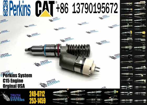 Excavator Engine Parts Fuel Injector 249-0707 249-0708 2490708 249-0712 249-0713 249-0746 250-1302 250-1303 250-1304 250-1306