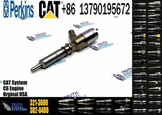 New Diesel Common Rail Injector 2645A745 321-3600 10-R7938 Injector for Excavator 320D Engine C7 C9 C6.6