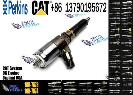 Diesel Engine Parts Injector 320-0690 Common Rail Fuel Injector 10R-7673 10R7673 for CAT C4.4 C6.6 Engine