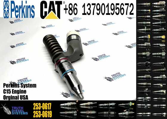 Excavator Part Fuel Injector Assembly 618-0751 253-0617 374-0751 6180751 2530617 3740751 for Engine C15 C18 C27 C32 CAT