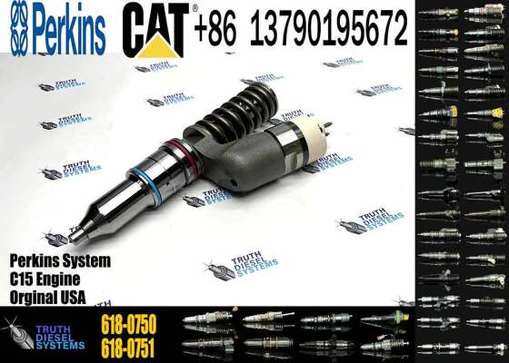 For CAT for Caterpillar C15 365C Excavator Diesel Engine Parts 244-7715 618-0750 Common Rail Fuel Injector