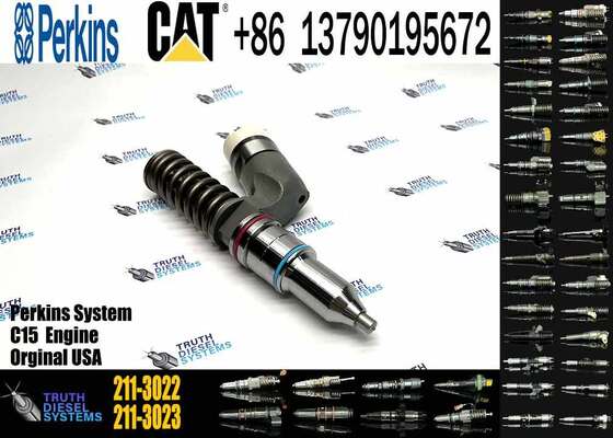 New Diesel Engine Injector 211-3022 249-0709 211-3023 235-1401 235-1403 235-1400 for C-aterpillar C18/C15 Common Rail (Steel)