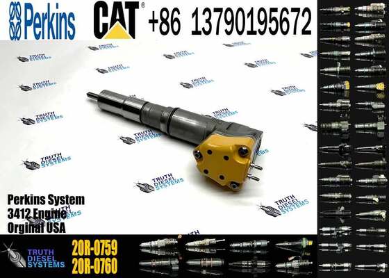 C3126 Common Rail Diesel Engine Injection Valves 20R-0759 Injection Valves Injector 20R-0759 for Ca-terpillar C3126