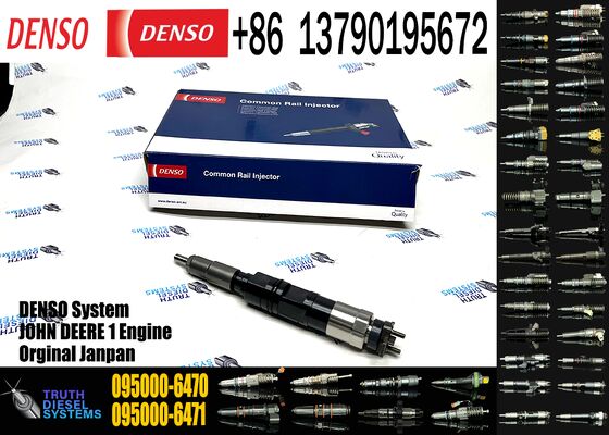 Diesel Fuel Injector 095000-6470 RE546777 for John Deere 6090 9.0L Engine 350DLC 350GLC Bico Injetor diesel