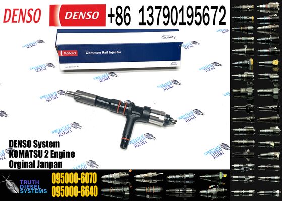 High-Quality New Engine Parts: High-Pressure Fuel Common Rail Fuel Injector Assembly 095000-6070 6251-11-3100