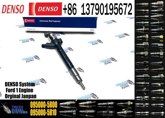 Fuel Injector Assy 095000-5800 095000-5801 Common Rail Injector for FORD Transit Injector 6C1Q-9K546-AC 6C1Q9K546AB