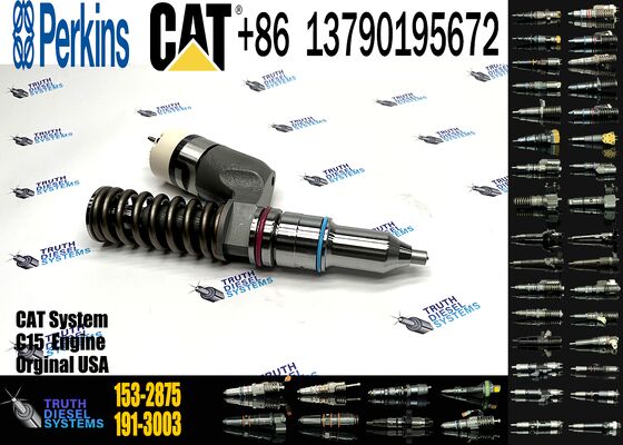 New BOTOP Diesel Fuel Injector Assembly 253-0615 for C15 Construction Machinery Engine (OE 153-2875 191-3003)