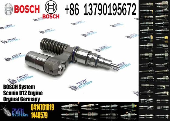 Genuine Unit Fuel Injector 0414701082 0414701019 0414701027 1440579 For Scania P340 10.6 D
