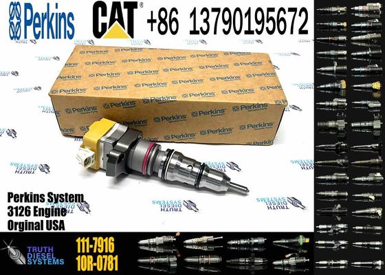 Excavator Spare Parts 4CR01974 111-7916 1117916 Fuel injector 116-3526 171-9710 for 3126 3126B 3126E engines 1163526 171