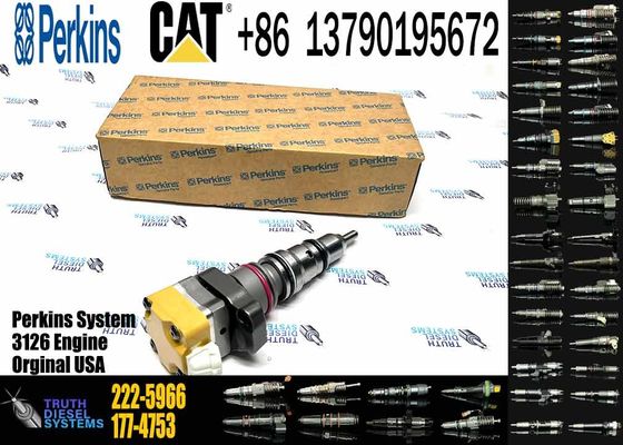 Excavator Engine parts Fule Injetor 196-1401 10R-1265 222-5966 173-9379 173-9268 138-8756 for 3412E 3408 Fuel Injector
