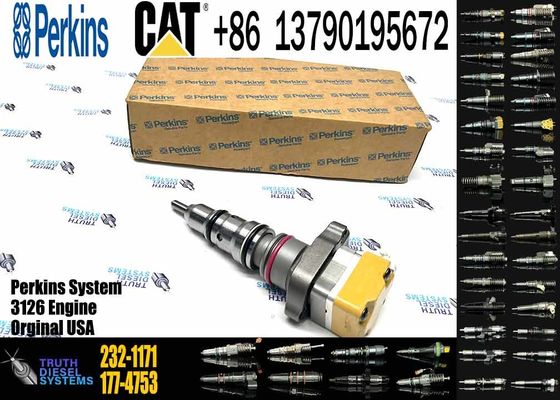 Cat 3408E 3412E Engine common rail system parts diesel fuel injector 232-1171 2321171 10R1267 10R-1267 For Caterpillar