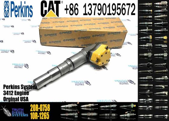 Excavator Engine parts Fule Injetor 20R-4148 20R-0758 232-1171 10R-1267 232-1183 10R-1266 for 3412E 3408 Fuel Injector