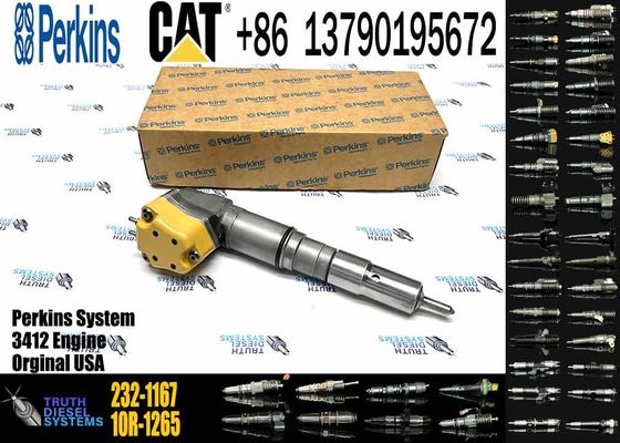 High Quality New Diesel Common Rail Fuel Injector 232-1166 232-1167 20R-5392 232-1168 Engine Parts For CAT Caterpillar 3