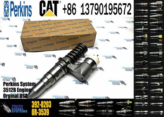 Excavator Parts 3512B Engine Injector 246-1854 392-0203 250-1311 392-0204 250-1302 392-0224fuel Injector For Excavator