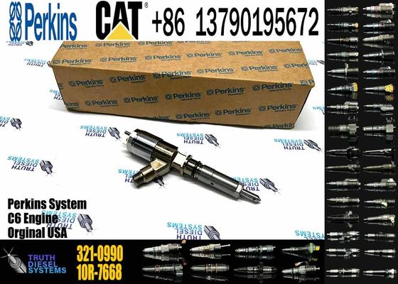 CAT 320D Series Diesel Fuel Injector 321-0990 2645A751 10R-7668 AAHCT03004 For CAT C6.6