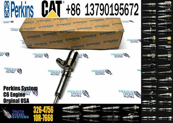 High Quality C6.4 Fuel Injector 326-4700 326-4756 For Caterpillar E320D 326-4700 Injector Excavator Parts