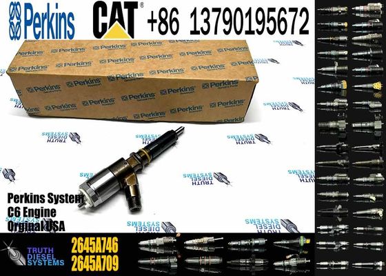 Cat 320d Diesel Inyector Common Rail Fuel Injector 292-3780 2923780 2645A718 For Caterpillar Perkins C6.6 Excavator