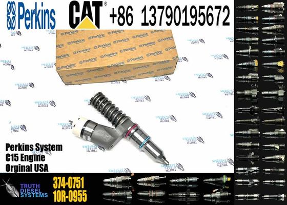 Diesel Engine Injector 374-0751 10R-7232 10R-7231 10R-1273 10R-8989 10R-1273 For Caterpillar C18 C15 Common Rail