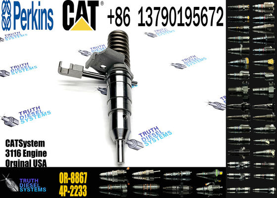 140-8413 1408413 0R8867 0R-8867 Common Rail Fuel Injector For Caterpillar CAT 3114 3116 3126