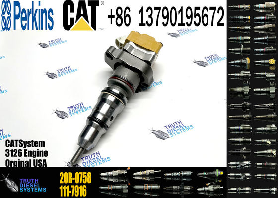 Excavator Parts 3126 Engine Injector 198-6877 1OR-1267 169-7408 20R-0758 153-5938 fuel injector For Excavator