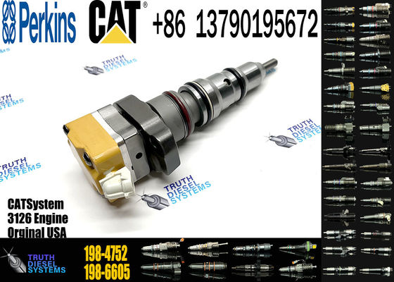 New common rail injector 198-4752 1OR-9239 174-7526 232-1168 232-1170 173-9268 for diesel engine CAT