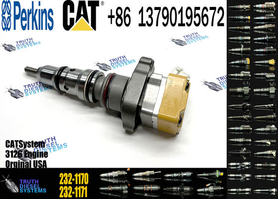 Cat engine parts 3126 cat injectors 174-7526 232-1168 232-1170 232-1171 162-9610 for caterpillar cat 3126 injector