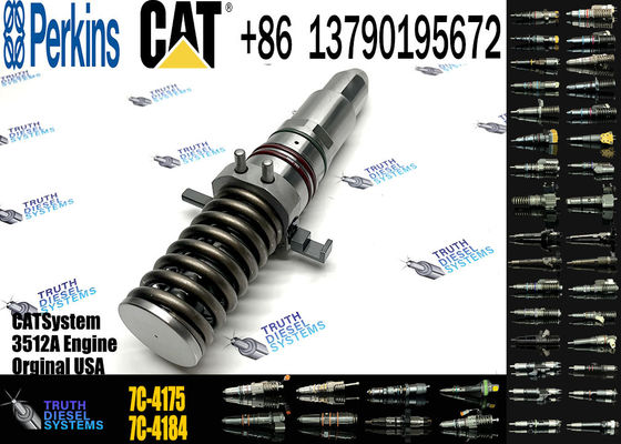 Excavator Parts 3512A Engine Injector 7E-3383 7C-0345 7C-4175 OR-3051 7E-9983 9Y-4544fuel injector For Excavator