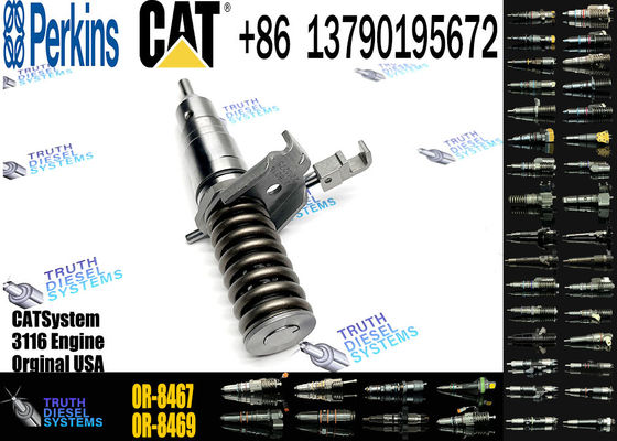 Diesel Common Rail Injector Compatible For Caterpillar Cat 3114 3116 3126 Engine Fuel Injector 0R8467 0R-8467 127-8220 1278220