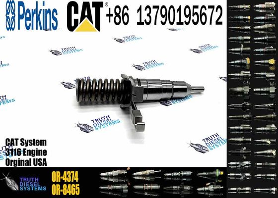 Excavator Parts 3116 Engine Injector 0R-8479 101-8673 OR-4374 7E-6193 105-1694fuel Injector For Excavator