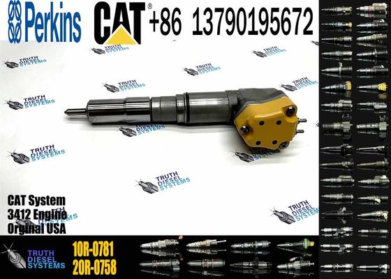 Diesel Engine InjectorOR-9350 10R-9237 10R-0781 156-8895 1OR-9239 232-1168 173-9268For Caterpillar C3126 Common Rail