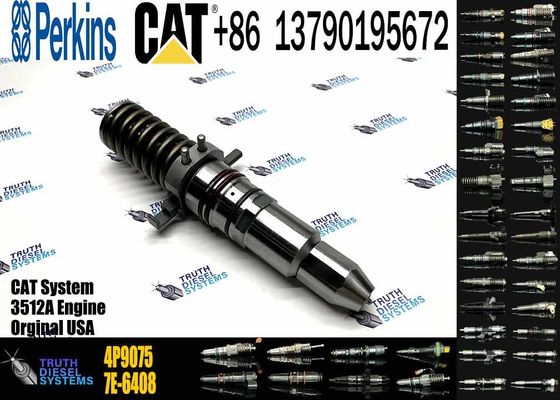 CAT Original Fuel Injector 4P-9075 4P-9075 4P9075 For CAT 3512 3516 Engine 3512 3508 3508C 3516