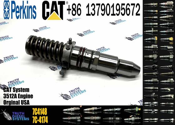 Diesel Engine Injector 4P9076 4P9077 7C4148 6L4355 0R-8338 10R-1252 For Caterpillar C3512A Common Rail