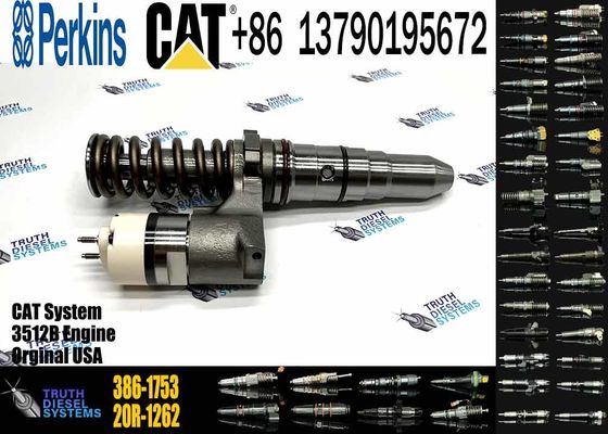 Diesel Engine Injector 386-1760 379-0509 386-1753 373-4087 266-4387 392-0208 20R-1272For Caterpillar C3512B Common Rail