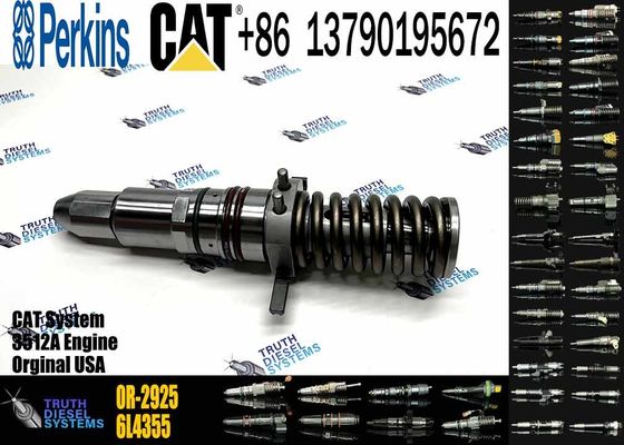 Construction Machinery Parts Common Rail Diesel Fuel Injectors 4P-9077 0R-2925 4P-9076 0R-2921 4P-9075 0R-3051 7E-6408 0R-3052