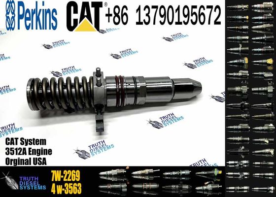 Diesel Engine Injector 0R-1759 7W-2269 9Y-4544 0R-3883 0R-0906 7C-4173 6I-3075 7C-9578 For Caterpillar C3512A Common Rail