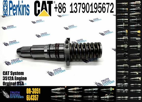 3512A Diesel Engine Parts Fuel Injector 6L4360  OR-3051 961-4357 111-3718 224-9090 7E-6408 4P-9075 For CAT Caterpillar Construction Machinery
