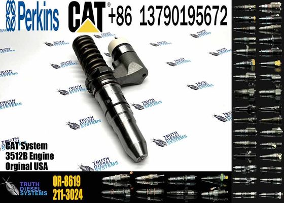 3512B Diesel Engine Parts Fuel Injector 386-1766 0R-8619 386-1776 437-7547 For CAT Caterpillar Construction Machinery