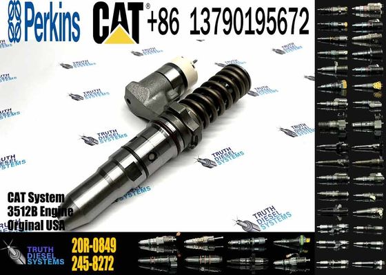 High Quality Diesel Fuel Injector Common Rail Injector 20R-0849 250-1313 246-1854 250-1302 For Excavator