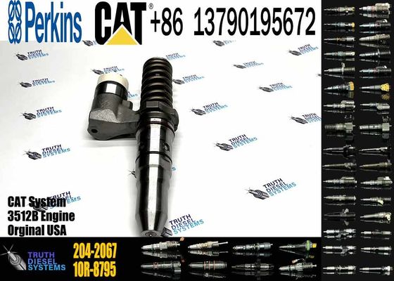 3512B Diesel Engine Parts Fuel Injector 192-2817 0R-8619 204-2067 386-1776 for CAT Caterpillar Construction Machinery