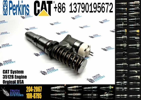 3512B Diesel Engine Parts Fuel Injector 192-2817 0R-8619 204-2067 386-1776 for CAT Caterpillar Construction Machinery