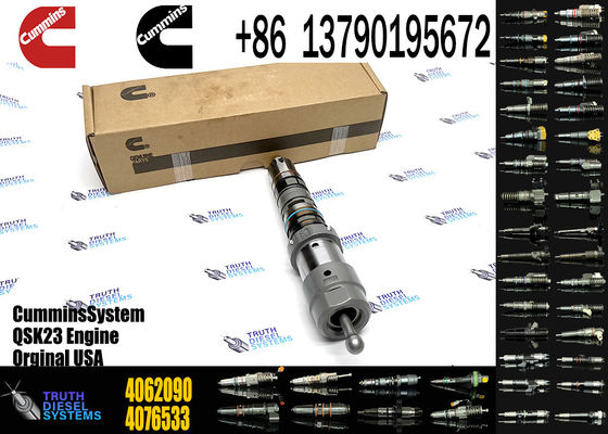 Hangood Excavator Parts Engine Parts 4902827 Original Diesel Fuel Injector QSK23 4902827 4077076 4062090 For Cummins Engine New