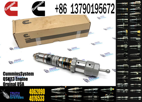 Hangood Excavator Parts Engine Parts 4902827 Original Diesel Fuel Injector QSK23 4902827 4077076 4062090 For Cummins Engine New