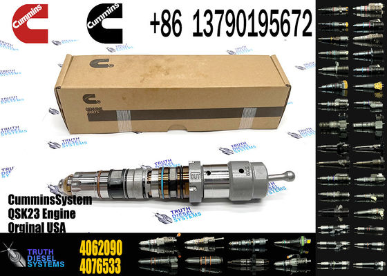Hangood Excavator Parts Engine Parts 4902827 Original Diesel Fuel Injector QSK23 4902827 4077076 4062090 For Cummins Engine New